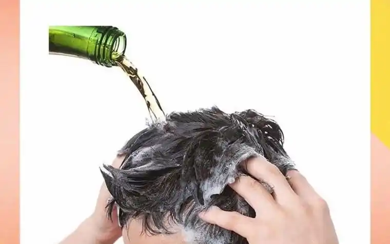 啤酒去头屑的方法（洗头水中加入啤酒／啤酒漂洗法）